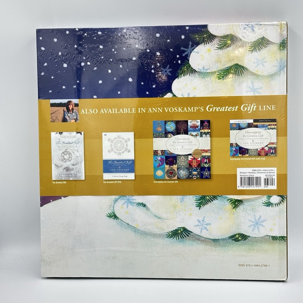 The Wonder of the Greatest Gift Book Pop Up Tree Advent Voskamp NEW Sealed - Picture 6 of 8
